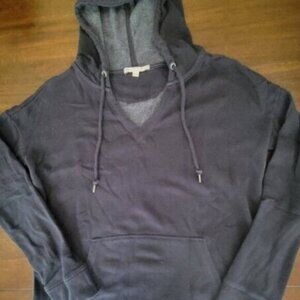 GAP Hoodie Women's Size XS Navy Blue Hooded Sweatshirt Pullover